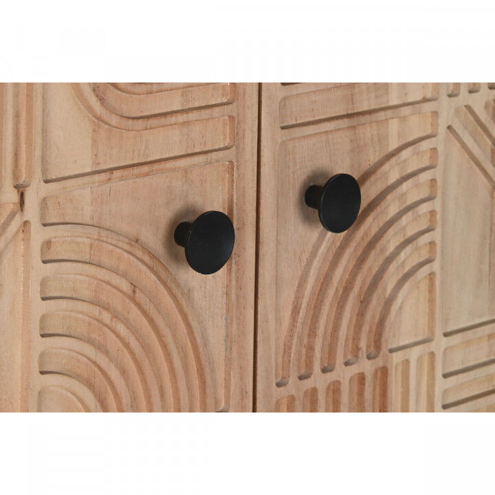 Aparador Home ESPRIT Marrón Metal Acacia 90 x 40 x 161 cm