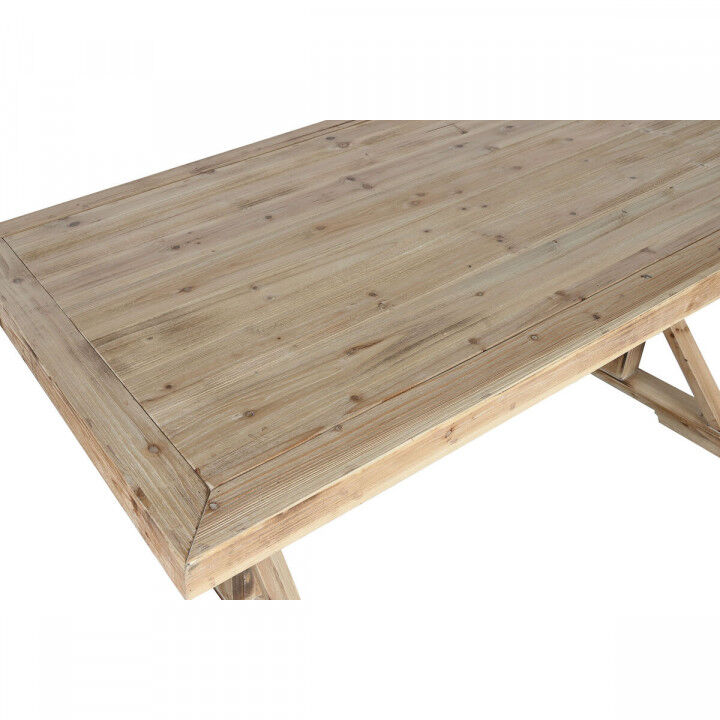 Eettafel Home ESPRIT Natuurlijk Hout 200 x 100 x 80 cm