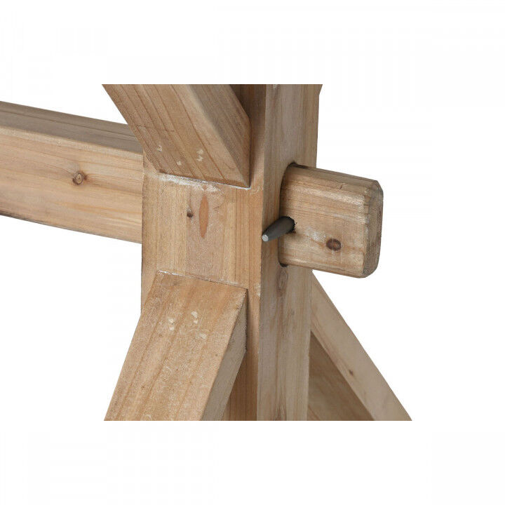 Table de Salle à Manger Home ESPRIT Naturel Bois 200 x 100 x 80 cm