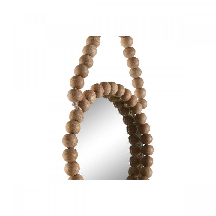 Set di Specchi Home ESPRIT Naturale Scandi 15 x 1 x 24 cm (3 Pezzi)