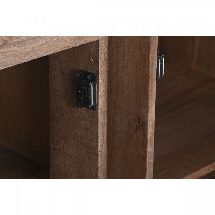 Dressoir Home ESPRIT Wit Bruin Marmer Mangohout 162,5 x 47 x 76 cm