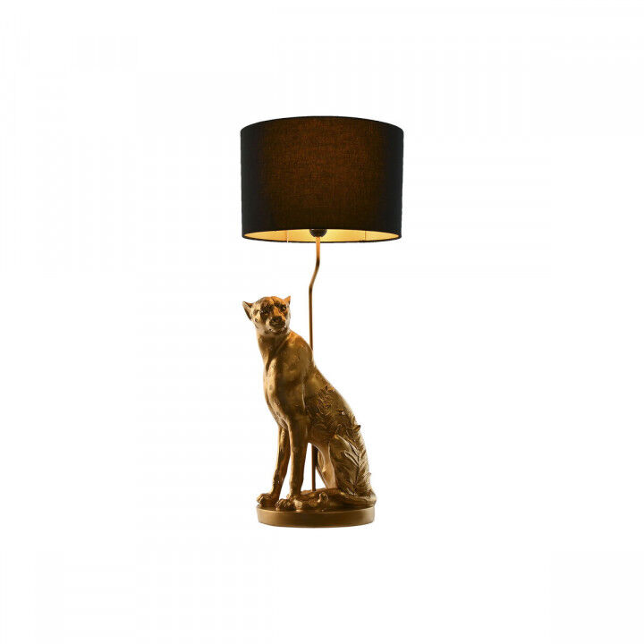 Lampada da tavolo Home ESPRIT Nero Dorato 33 x 33 x 78,5 cm