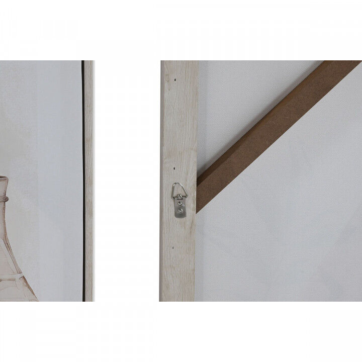 Tela Home ESPRIT polistirene Tela 82,5 x 3,5 x 82,5 cm