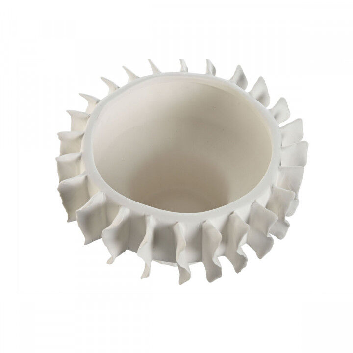 Centre de Table Home ESPRIT Blanc Céramique 22 x 22 x 14 cm