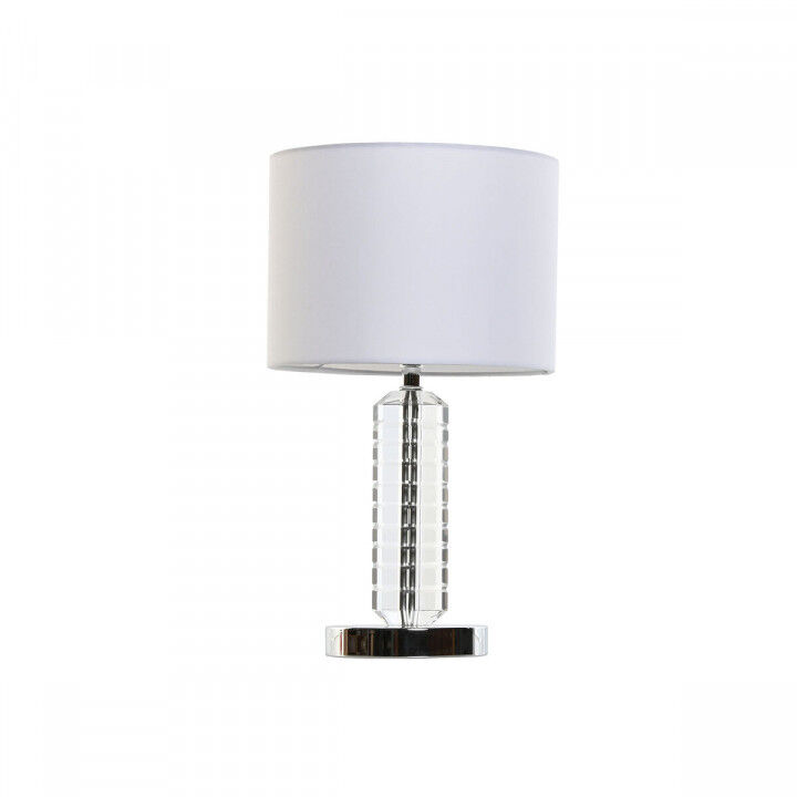Bureaulamp Home ESPRIT Wit Kristal 50 W 220 V 25 x 25 x 42 cm