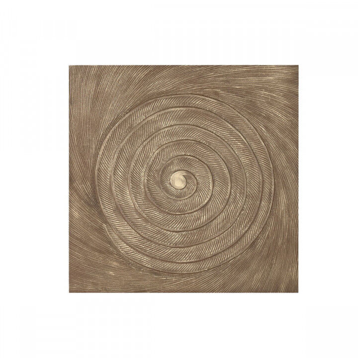 Wanddekoration Home ESPRIT Gold Moderne 120 x 3,5 x 120 cm