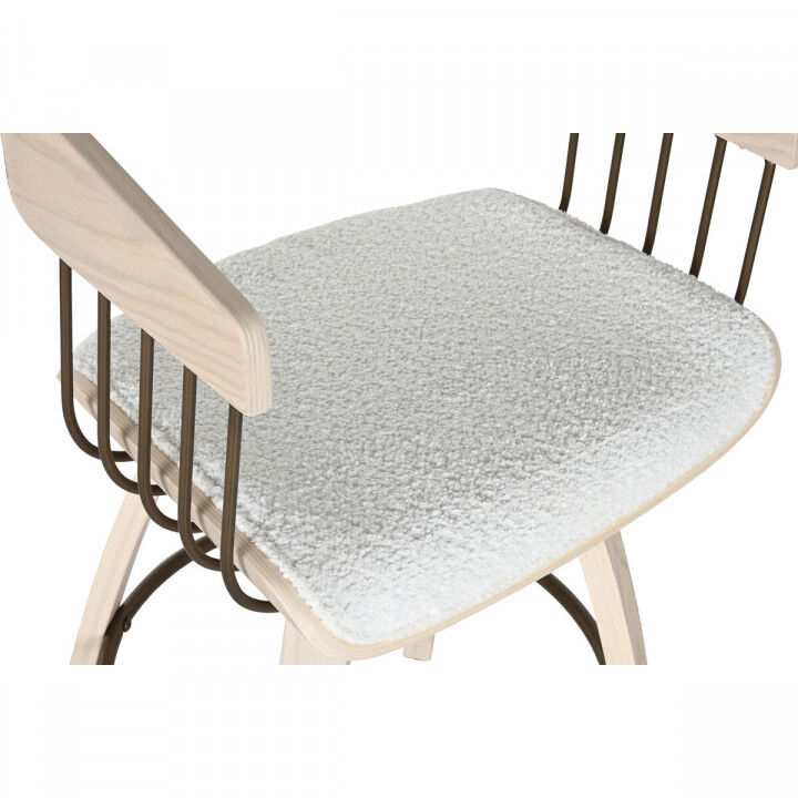 Sgabello Home ESPRIT Bianco Legno 51,5 x 47,5 x 94,5 cm