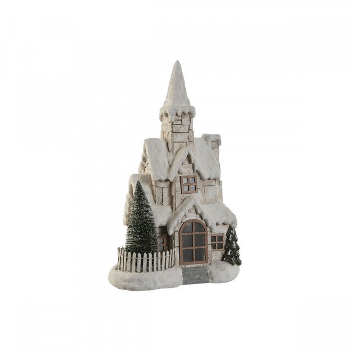 Decoración luminosa Home ESPRIT Blanco Verde Natural Casa 35 x 20 x 51 cm