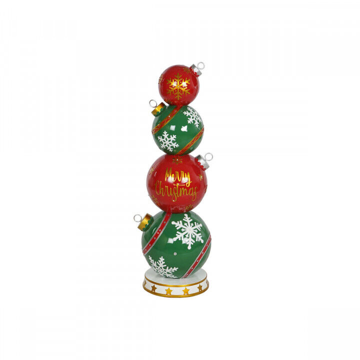 Christmas bauble Home ESPRIT Red Green 35 x 35 x 108,5 cm
