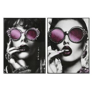 Tela Home ESPRIT polistirene Tela 60 x 3,5 x 80 cm