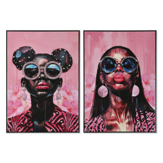 Lienzo Home ESPRIT Poliestireno Lienzo 50 x 3 x 70 cm