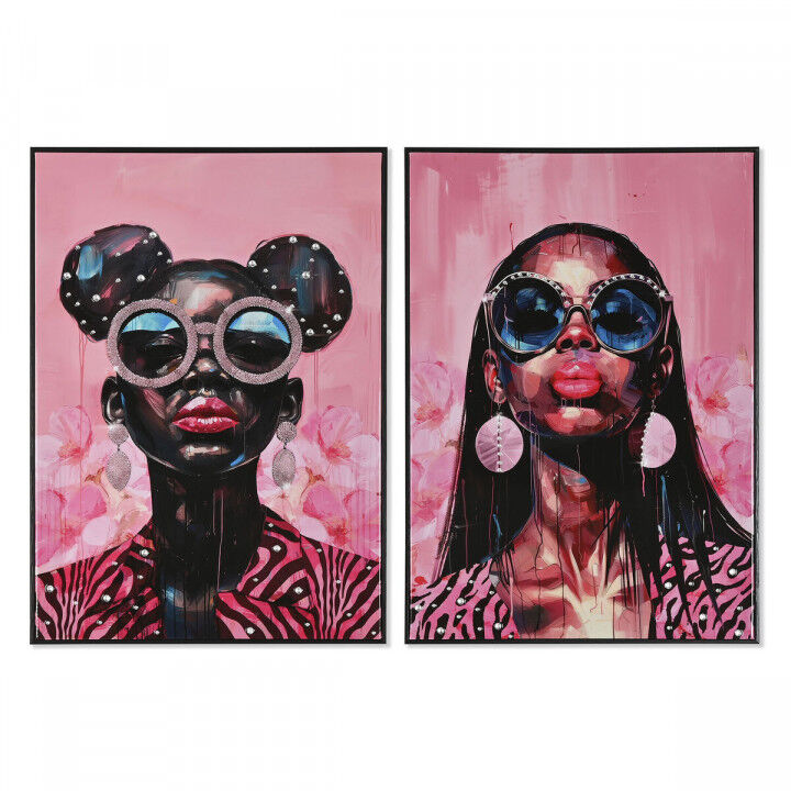 Canvas Home ESPRIT polyestyreen Canvas 50 x 3 x 70 cm