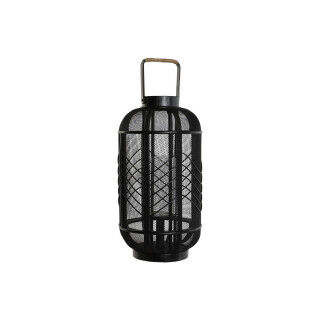 Kerzenschale Home ESPRIT Schwarz Metall 25,5 x 25,5 x 46,5 cm