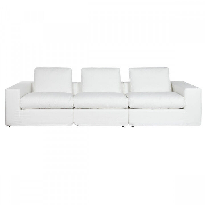 Divano Home ESPRIT Bianco Moderno 286 x 95,5 x 57 cm