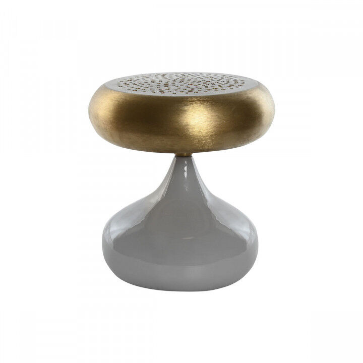 Bureaulamp Home ESPRIT Grijs Gouden Metaal 4 W 220 V 36 x 36 x 37,5 cm