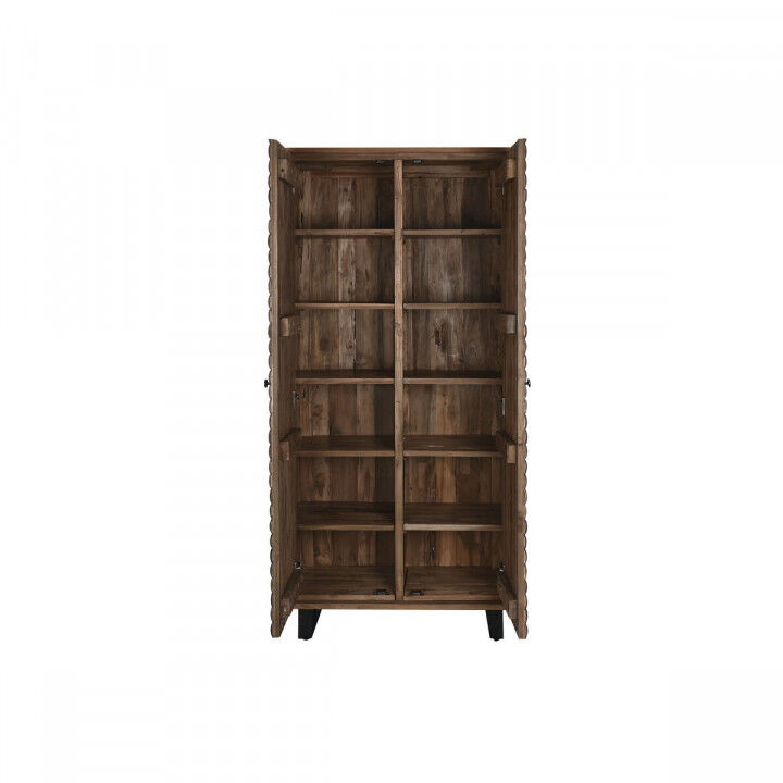 Armoire Home ESPRIT bois de teck Fibres de coco 85 X 40 X 185 cm