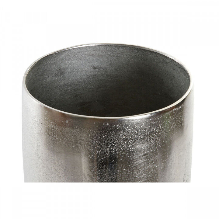 Middenstuk Home ESPRIT Zilverkleurig Aluminium 21 x 21 x 25 cm