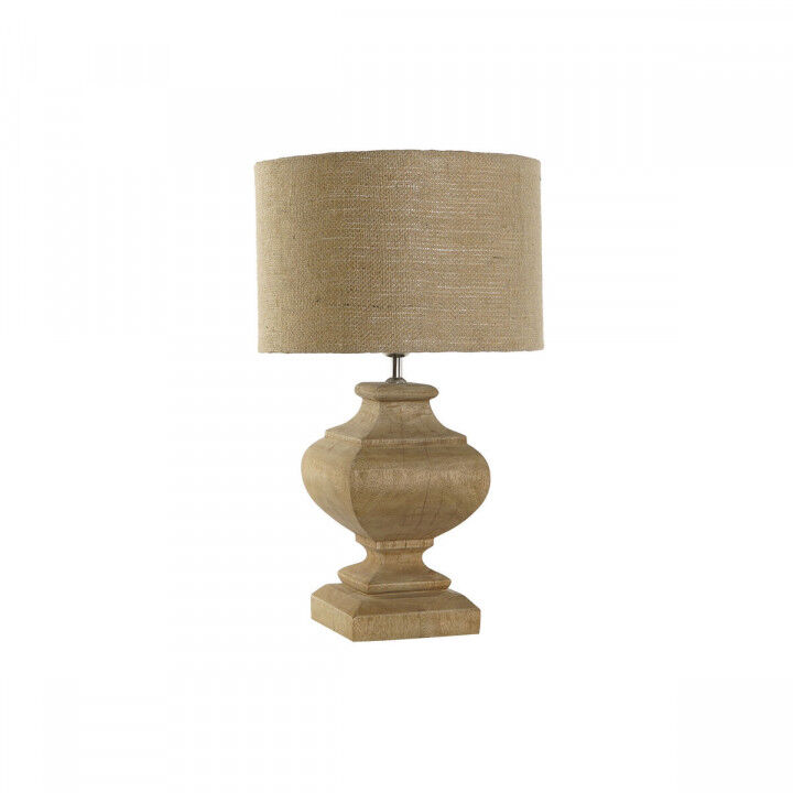 Bureaulamp Home ESPRIT Natuurlijk Jute Hout 50 W 220 V 36 x 36 x 58 cm