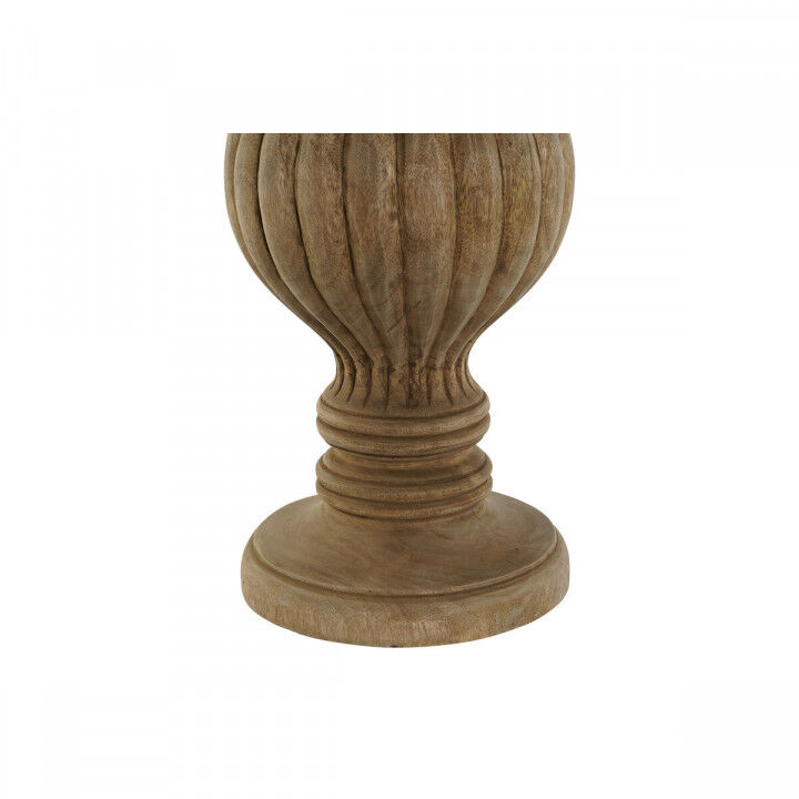 Desk lamp Home ESPRIT Natural Jute Wood 50 W 220 V 41 x 41 x 76 cm