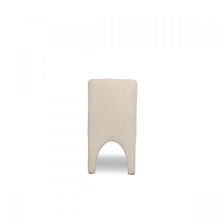 Dining Chair Home ESPRIT Light grey Polyester 48 X 69 X 90 cm