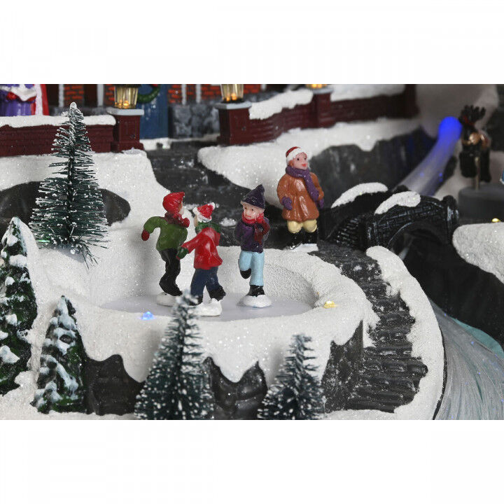 Decorazione Natalizia Home ESPRIT Multicolore Musicale 33 X 31 X 38 cm