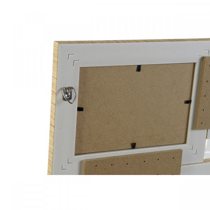 Cadre photo Home ESPRIT Beige Naturel Verre polystyrène Scandinave 67 X 2 X 44 cm