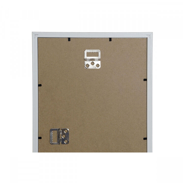 Photo frame Home ESPRIT White Brown Grey Crystal polystyrene Urban 23 X 3 X 41 cm (2 Units)