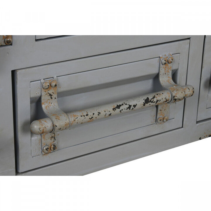 Kast Home ESPRIT Container Hemelsblauw Metaal 112 x 46 x 174 cm