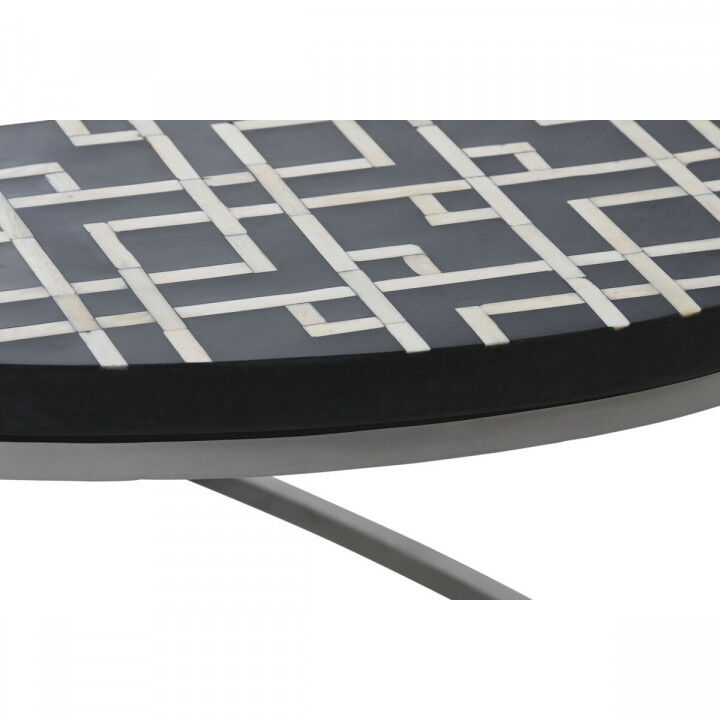 Tavolino da Caffè Home ESPRIT Nero Avorio 150 x 80 x 40 cm