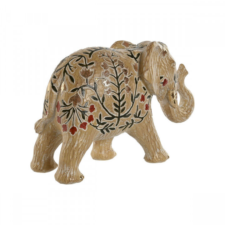 Figura Decorativa Home ESPRIT Multicolor Elefante 32,5 x 12,5 x 21 cm
