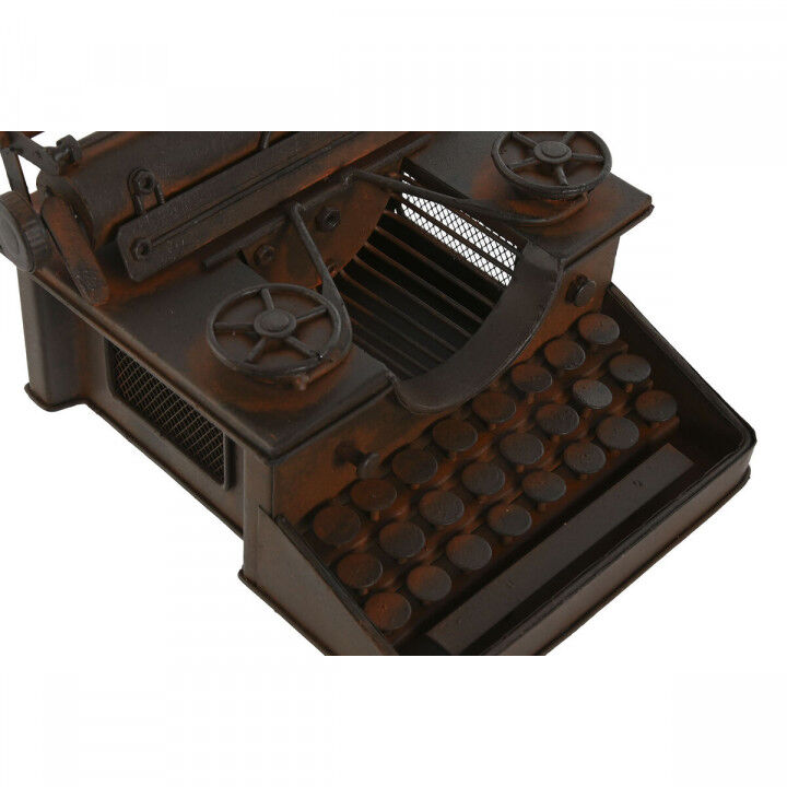 Statua Decorativa Home ESPRIT Bronce Vintage Macchina da scrivere 15 x 18 x 12 cm