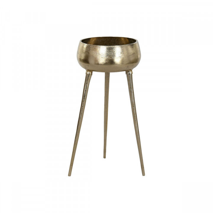 Blumentopf Home ESPRIT Gold Aluminium Moderne 46 X 46 X 100 cm