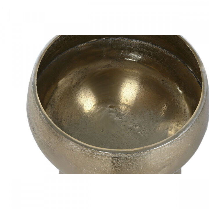 Vaso Home ESPRIT Dorato Alluminio Moderno 46 X 46 X 100 cm