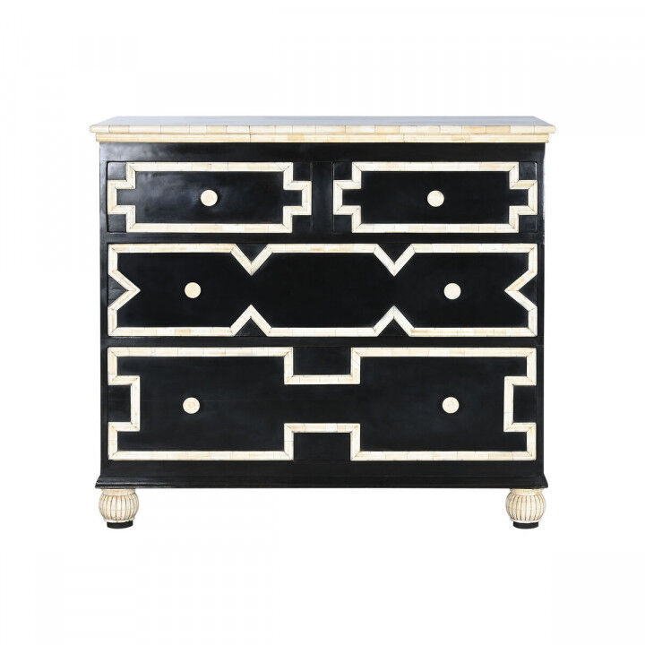 Chest of drawers Home ESPRIT Black 111 x 51 x 99 cm