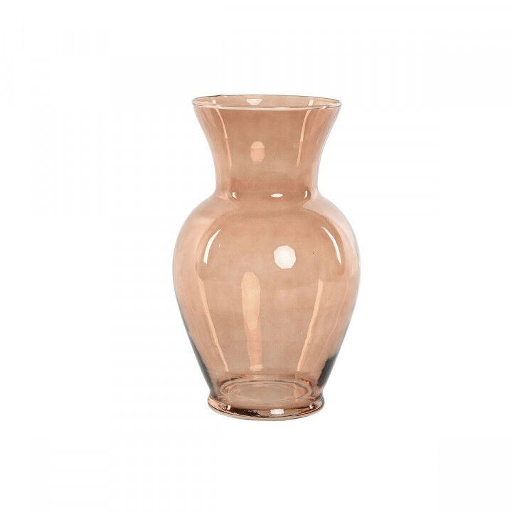 Vase Home ESPRIT Bernstein Kristall Moderne 16 x 16 x 27 cm
