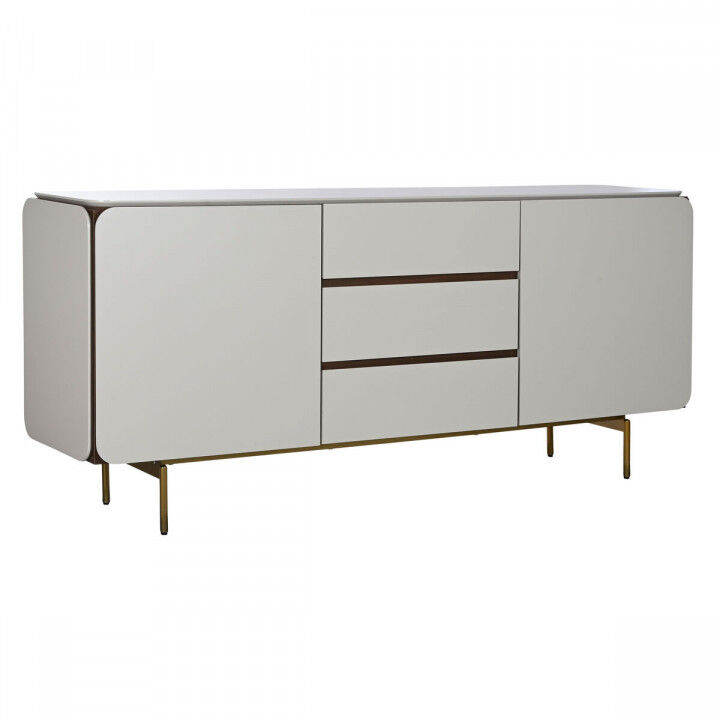 Buffet Home ESPRIT Blanc Marron Doré Bois Bois MDF 183 X 41,5 X 80 cm