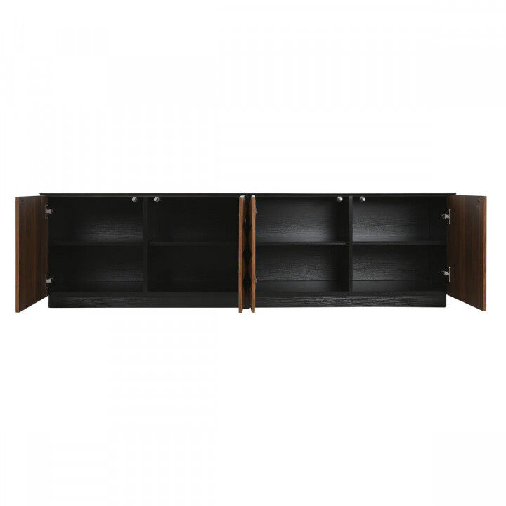 Meubles de télévision Home ESPRIT Marron Noir 161,2 X 40 X 45,5 cm