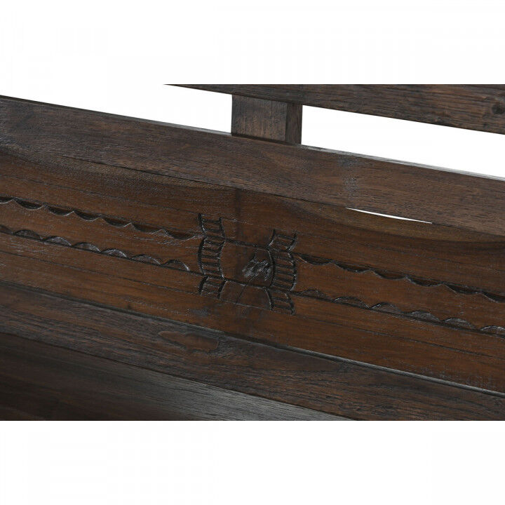 Banc Home ESPRIT Brun foncé bois de teck 196 x 68 x 82 cm