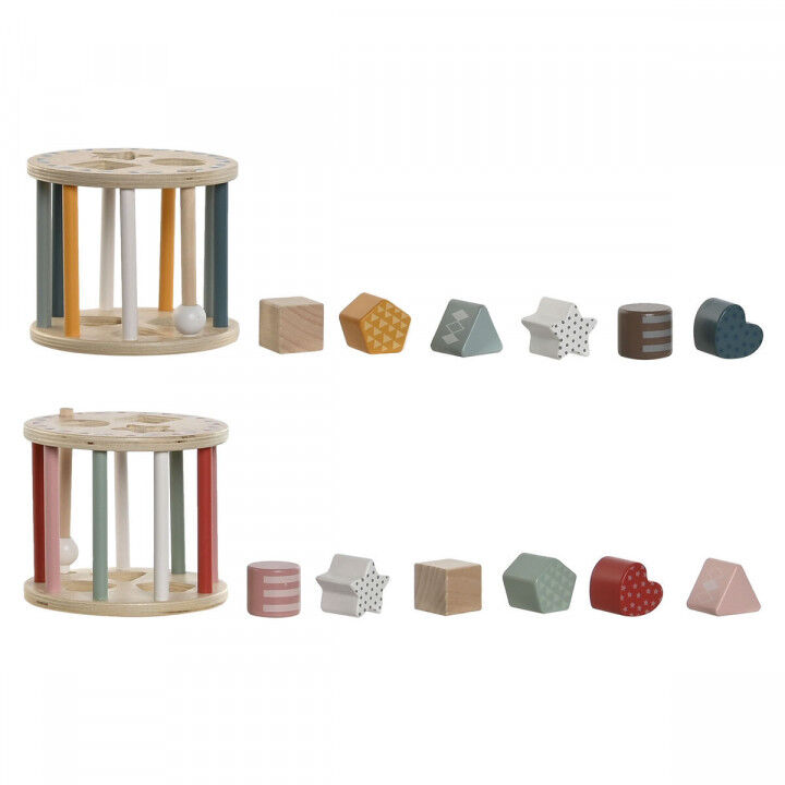 Educational Game Home ESPRIT 13 x 13 x 11 cm (2 Units)