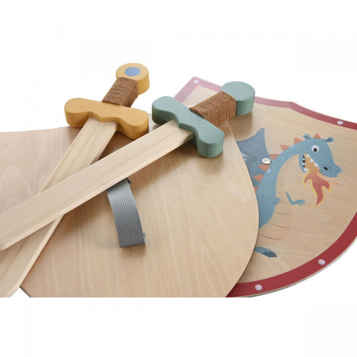 Spielzeugschwert Home ESPRIT 28 x 0,5 x 33,5 cm (2 Stück)