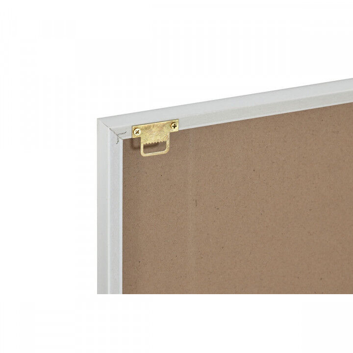 Cadre Home ESPRIT Jaune Bleu Toile 30 x 1,8 x 40 cm (4 Unités)