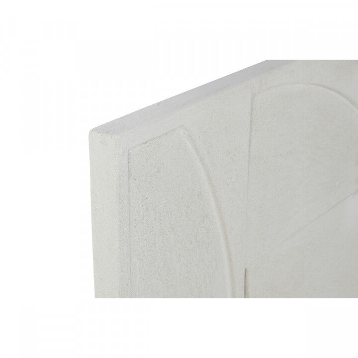 Wanddecoratie Home ESPRIT Wit Modern 80 x 4 x 80 cm (2 Stuks)