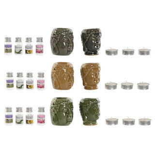 Aromalampe Home ESPRIT 17 x 13,5 x 8 cm (3 Stück)