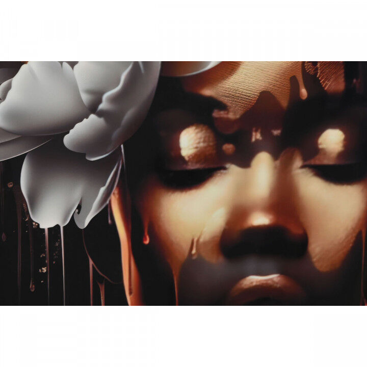 Quadro Home ESPRIT Alluminio Legno MDF 80 x 3,5 x 80 cm