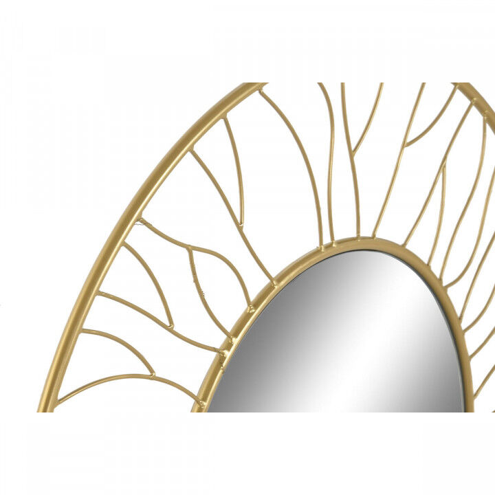 Wall mirror Home ESPRIT Golden 70 x 2 x 70 cm