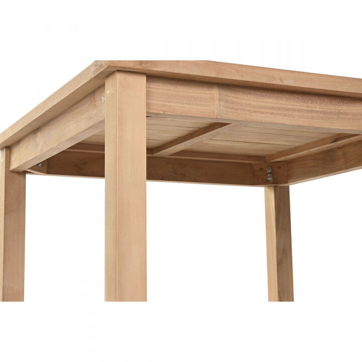 Esstisch Home ESPRIT Braun Teakholz 80 x 80 x 77 cm