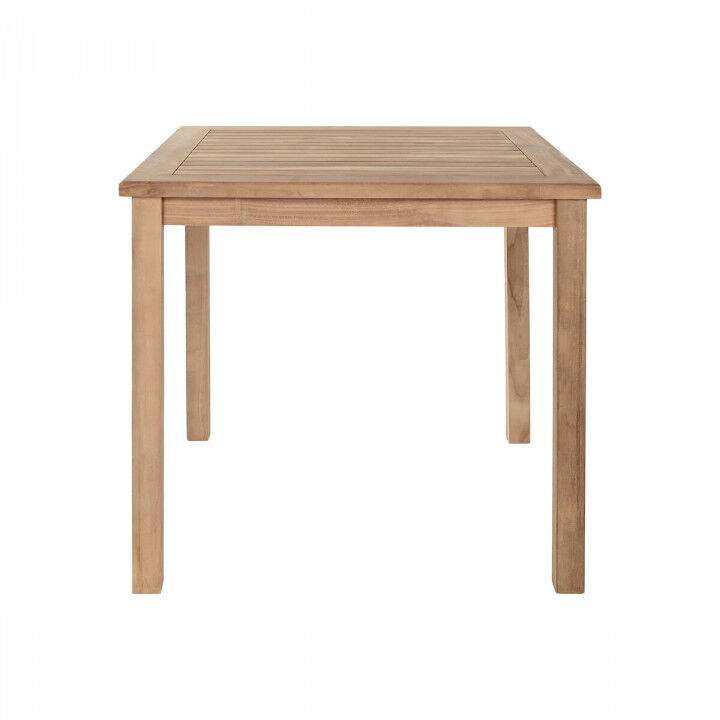 Table de Salle à Manger Home ESPRIT Marron Teck 80 x 80 x 77 cm
