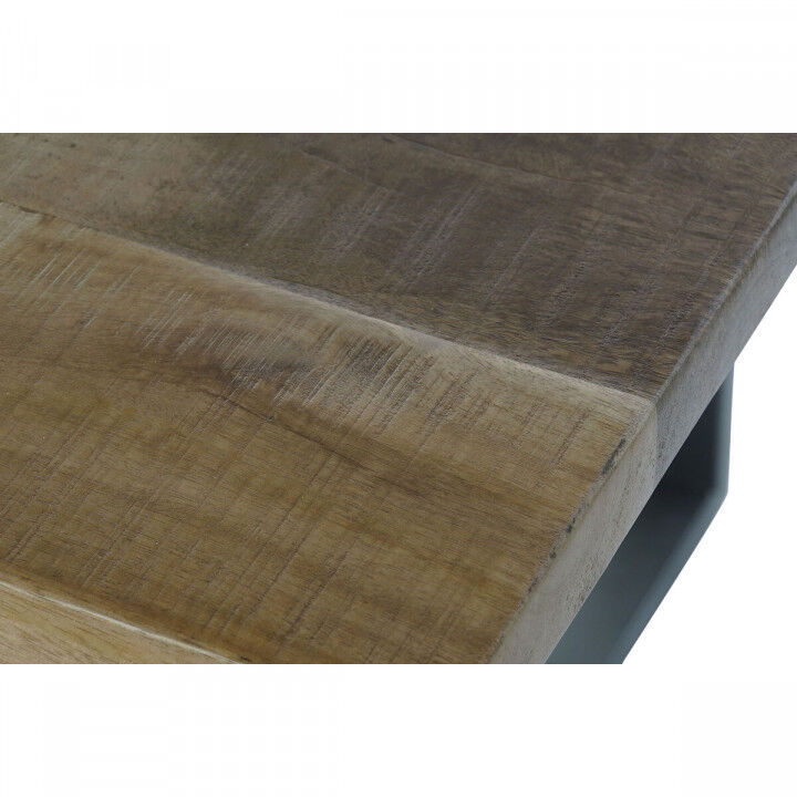 Esstisch Home ESPRIT Schwarz natürlich Metall Mango-Holz 200 x 100 x 76 cm