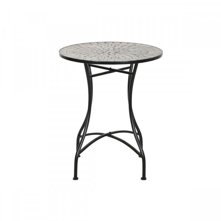 Side table Home ESPRIT Black Multicolour 60 x 60 x 72 cm