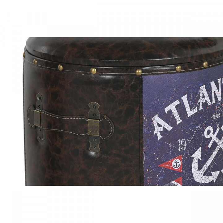 Set dekorativer Karten Home ESPRIT Braun Bunt Polyurethan Metall Vintage